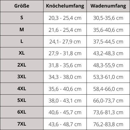 BeinFit™ Kompressionsstrümpfe Plus Size