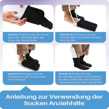 BeinFit™ Anziehhilfe für Kompressionssocken